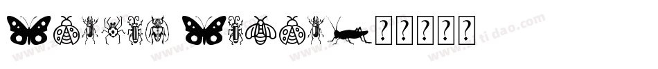Insect Icons字体转换